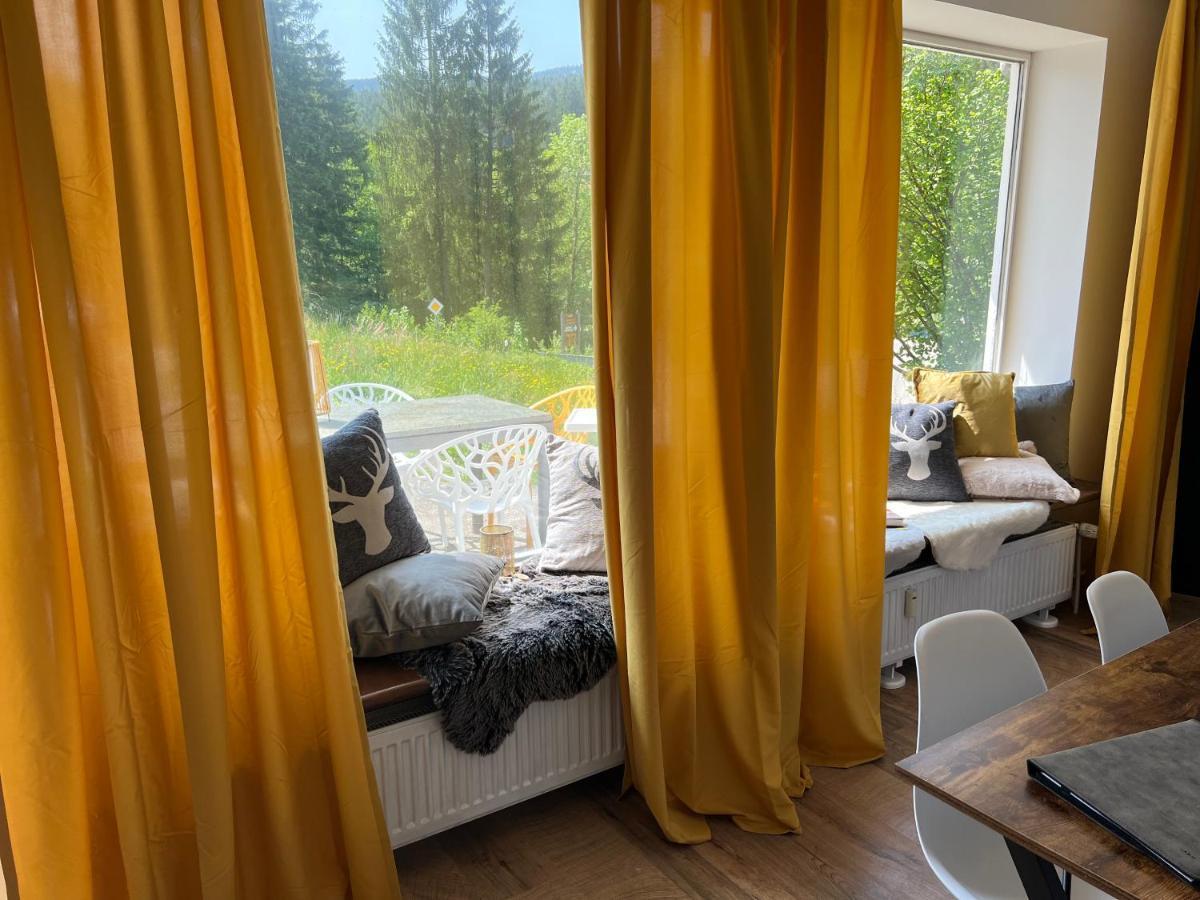 Bavaria Mountain Lodge Ski Arber Osser Bayrischer Wald Designer Ferienwohnung Lohberg Eksteriør billede